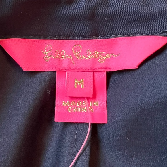 NWT Lilly Pulitzer Judith Ruffle Top - Picture 9 of 11